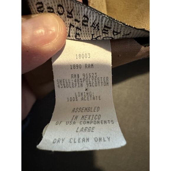 Vintage Castle Rock Southwestern Style Vest Tapestry Texture Size Large Button - Picture 5 of 6